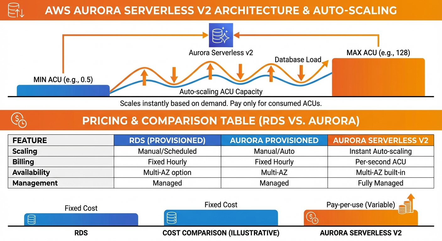 Aurora Serverless v2のアーキテクチャと課金モデル