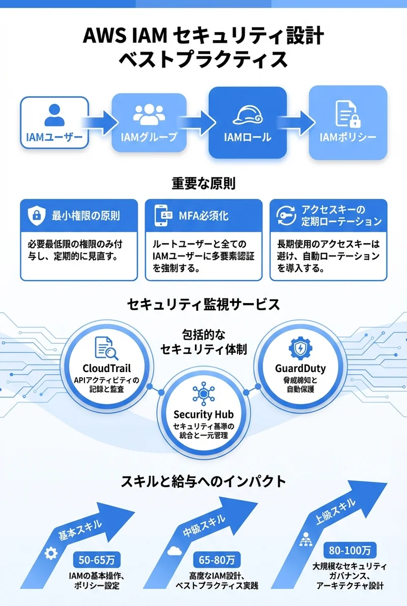 AWS IAMセキュリティ設計のベストプラクティス