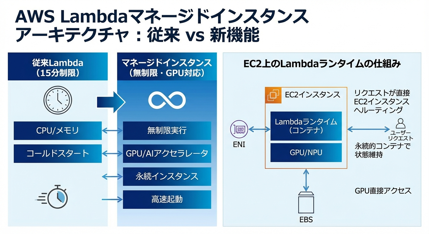 Lambdaマネージドインスタンスのアーキテクチャ