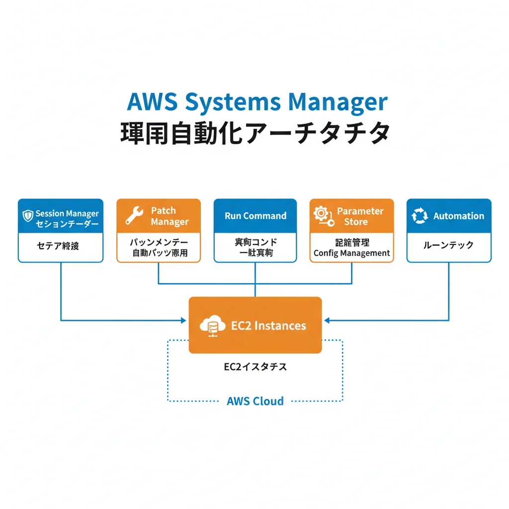AWS Systems Manager 運用自動化アーキテクチャ全体像