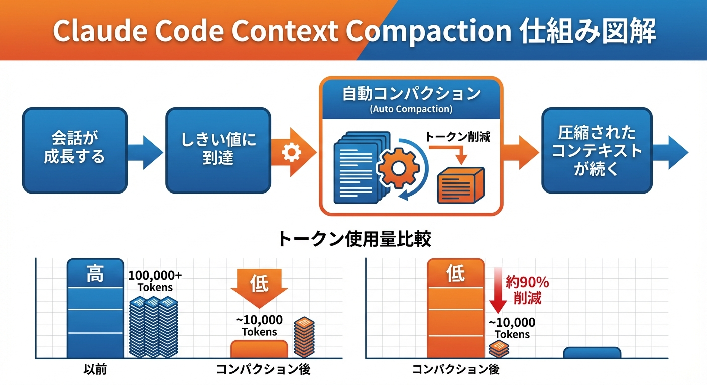 Context Compactionの仕組みと活用法