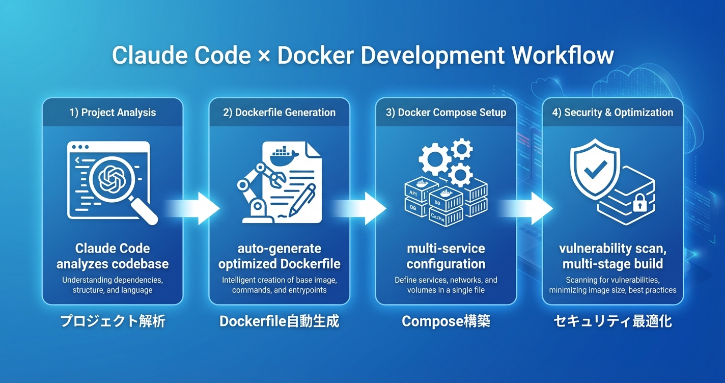 Claude CodeによるDocker開発ワークフロー