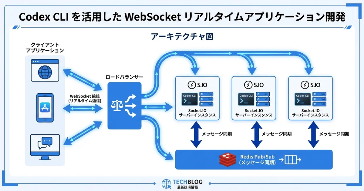 Codex CLIによるWebSocketリアルタイムアプリ開発の全体像