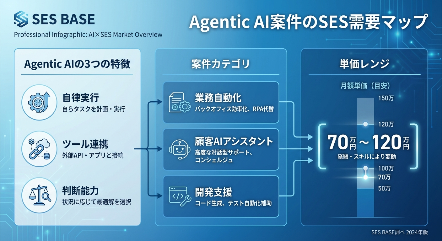 Agentic AIとSES案件需要の全体像
