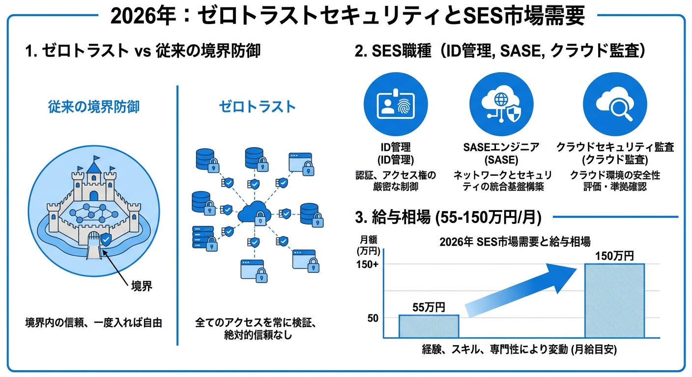 ゼロトラストセキュリティモデルの構成要素