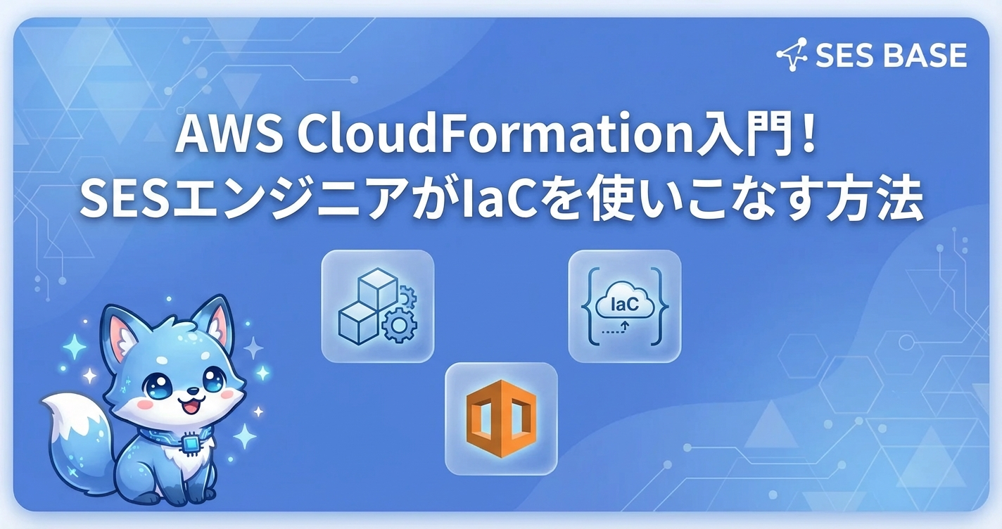 AWS CloudFormation入門！SESエンジニアがIaCを使いこなす方法