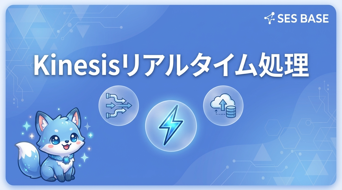 AWS Kinesisリアルタイムデータ処理｜SES案件で差がつくスキル