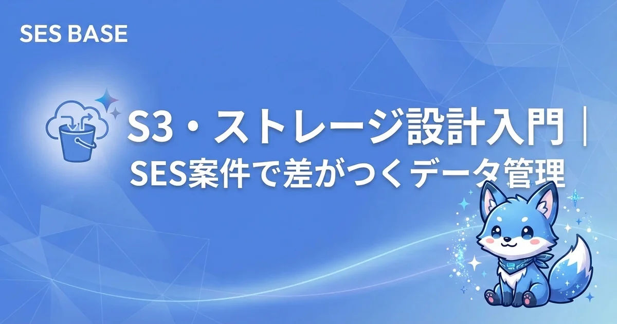 AWS 完全攻略 Ep7: SESエンジニアのためのS3・ストレージ設計入門