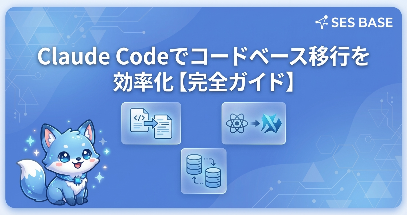 Claude Codeでコードベース移行を効率化する方法【完全ガイド】