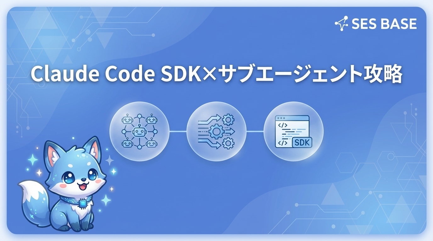 Claude Code SDK×サブエージェント完全攻略ガイド