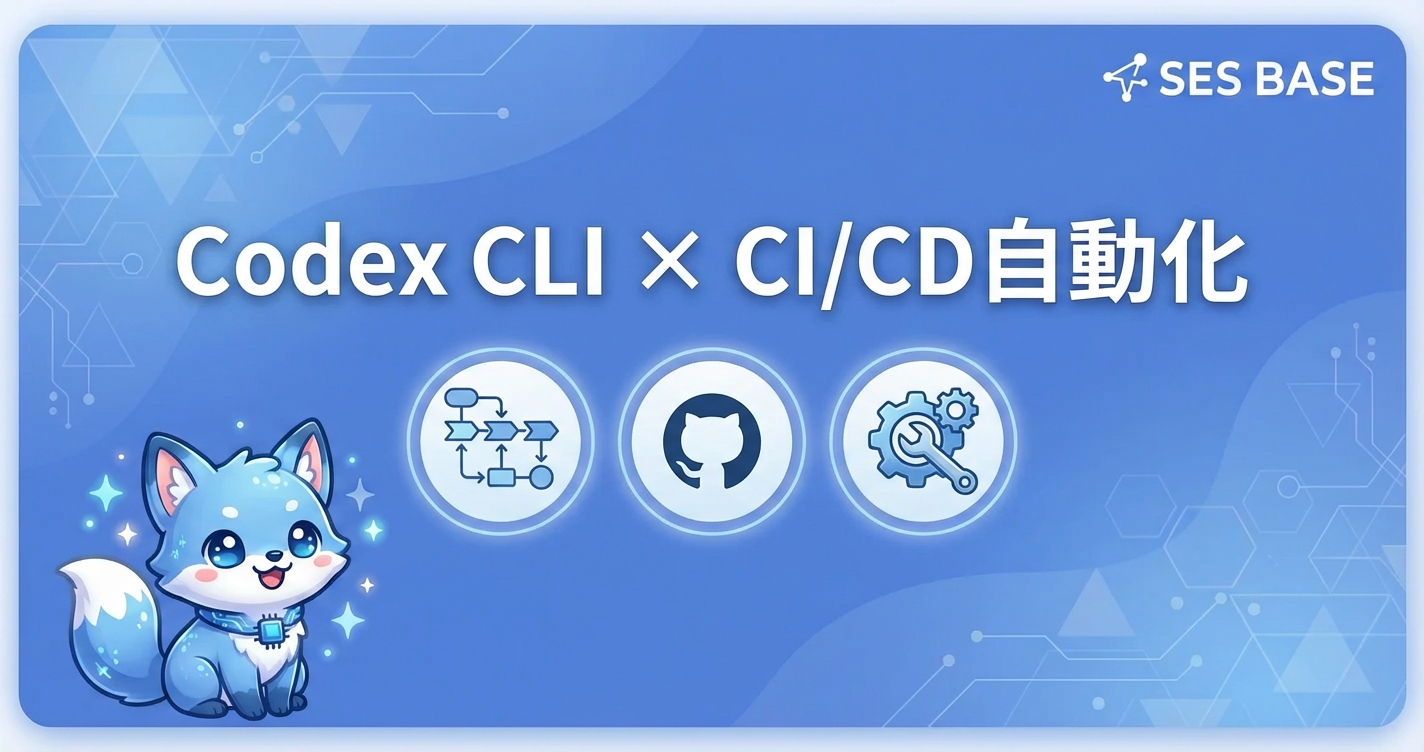 Codex CLIでCI/CD自動化｜GitHub Actions連携の実践