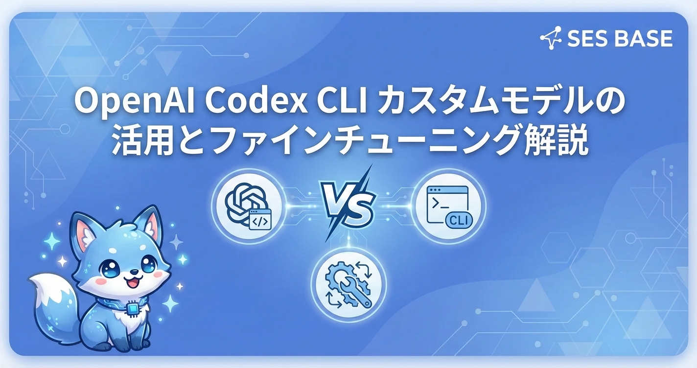 OpenAI Codex CLI カスタムモデルの活用とファインチューニング解説