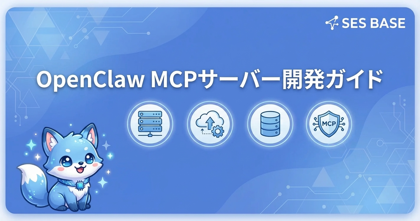 OpenClaw MCPサーバー開発ガイド｜外部ツール連携