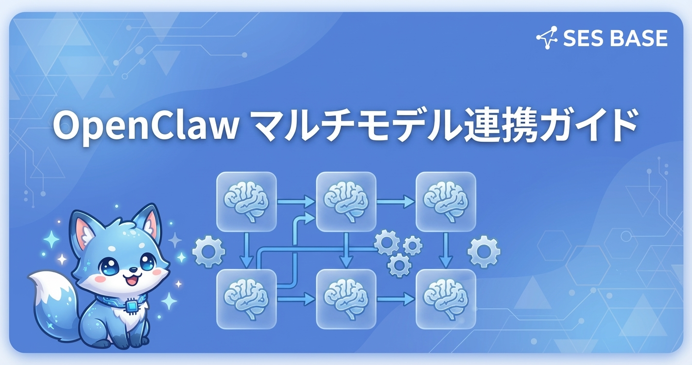 OpenClaw マルチモデル連携・オーケストレーション完全ガイド