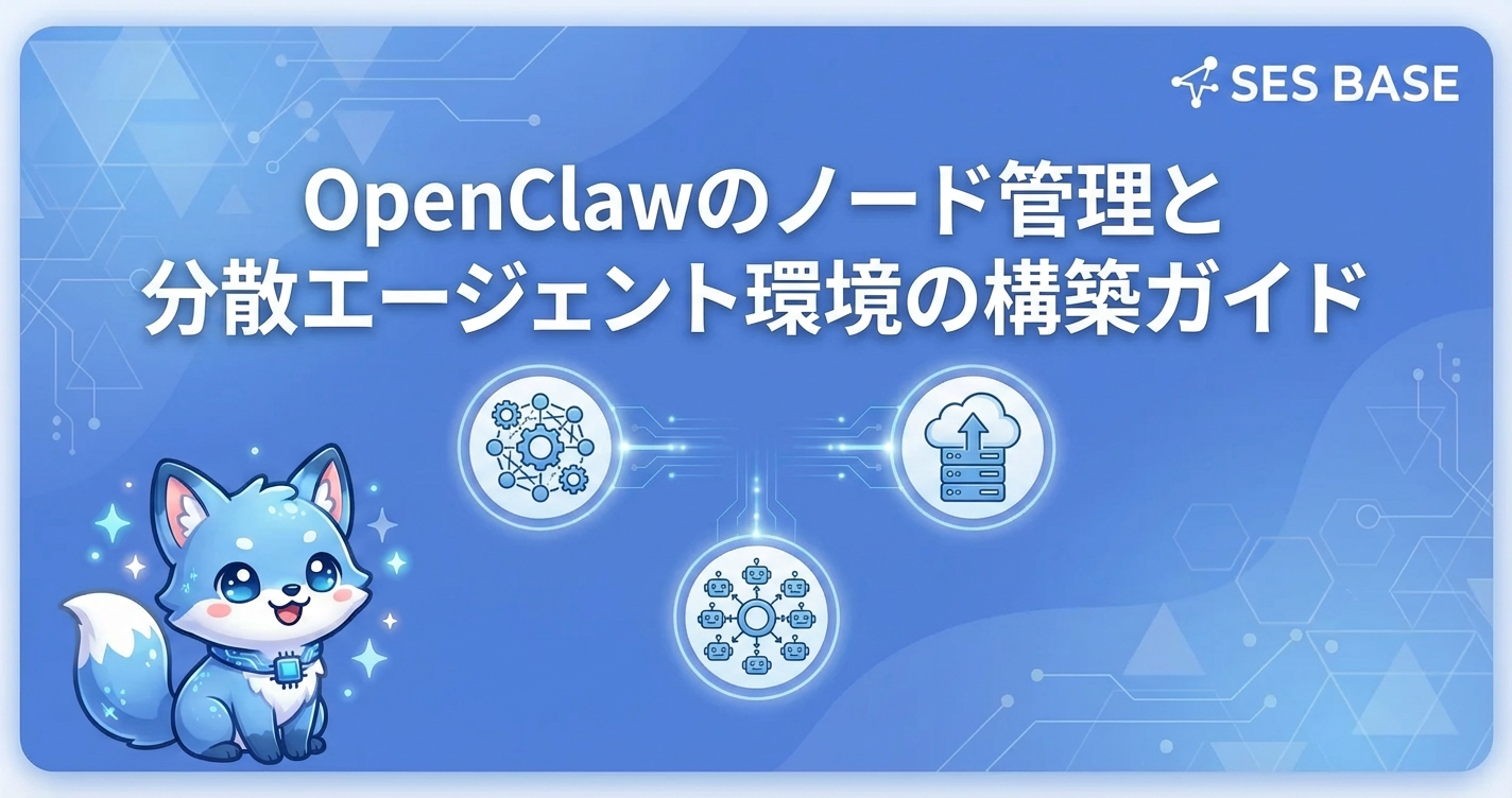 OpenClawノード管理と分散エージェント環境の構築ガイド