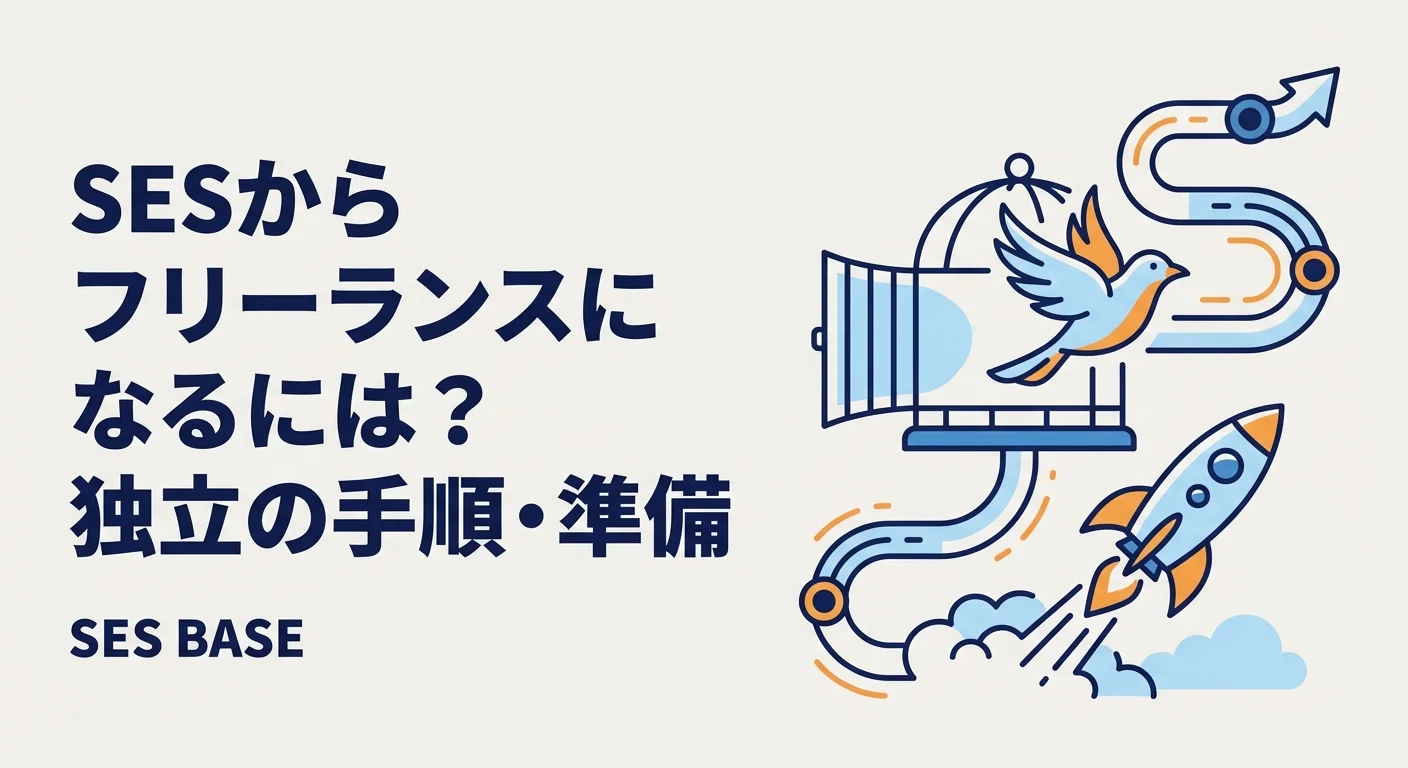 SESからフリーランスになるには？独立の手順・準備・注意点を完全解説
