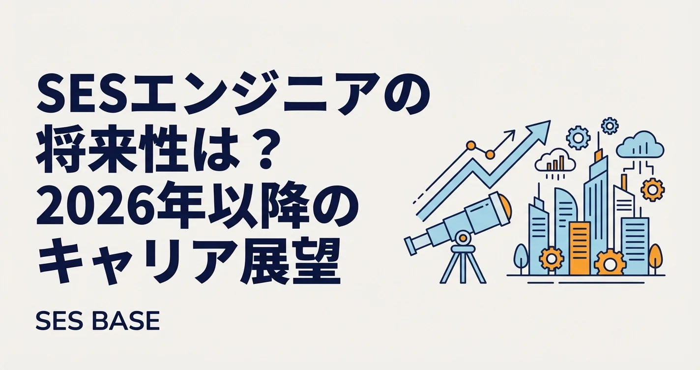 SESエンジニアの将来性は？2026年以降のキャリア展望
