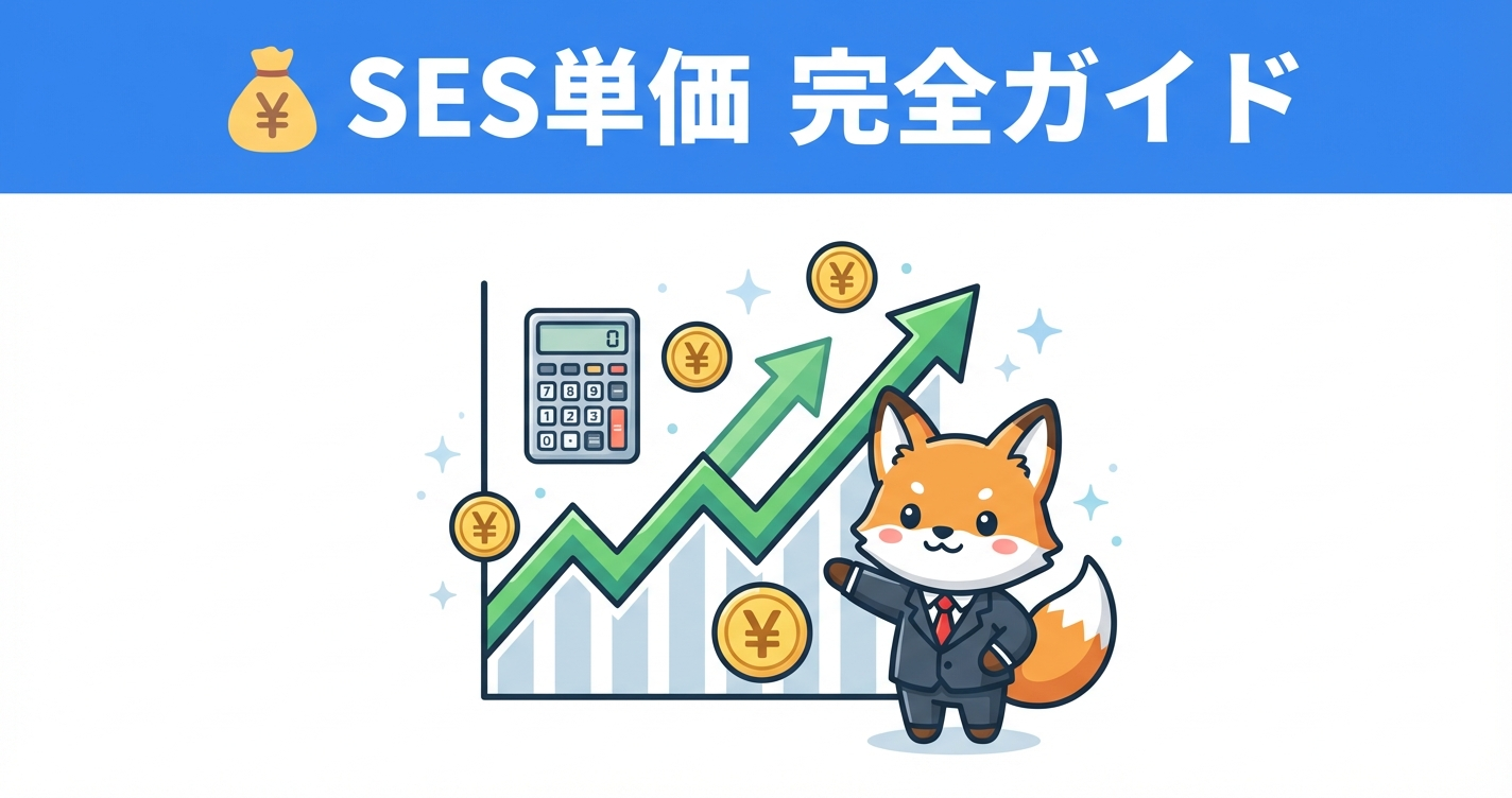 【完全ガイド】SES単価の全知識｜相場・交渉術・手取り計算を徹底解説【2026年版】